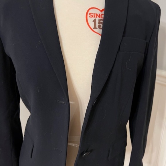 Vintage Calvin Klein Collection Blue womens blazer, NWT. - Picture 3 of 11